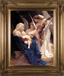 Song of Angels (Matted, Gold Museum Frame) 