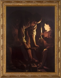 St. Joseph the Carpenter Framed Art - 4 Options Available
