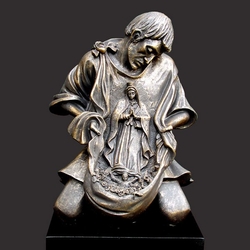 St. Juan Diego Christian Sculpture by Timothy Schmalz