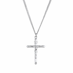 Sterling Silver Crucifix Pendant