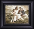 Story Time In Galilee by Del Parson - 9 Framed & Unframed Options
