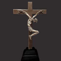 Stylized Corpus Christian Art Sculpture by Timothy P. Schmalz
