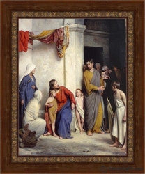 Suffer The Children To Come Unto Me by Carl Bloch - 8 Options Available
