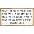 Teach Me To Do Your Will Christian Home & Wall Decor