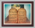 Ten Commandments by Jeff Preston - 6 Framed & Unframed Options