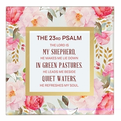 The 23rd Psalm Framed Tabletop Christian Home Decor