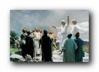 The Ascension of Jesus by Harry Anderson - Unframed Christian Art