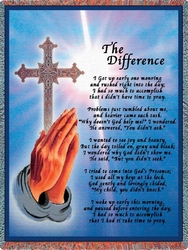 The Difference Christian Tapestry Throw