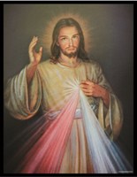 The Divine Mercy Stained Glass Art