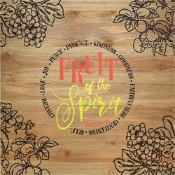 The Fruit Of The Spirit Wall Plaque - Christian Home & Wall Decor
