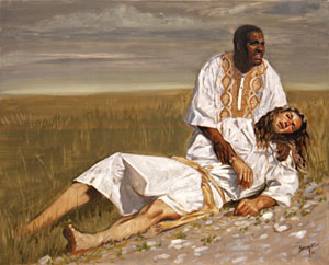 The Good Samaritan by Stephen S. Sawyer - 12 Sizes Available