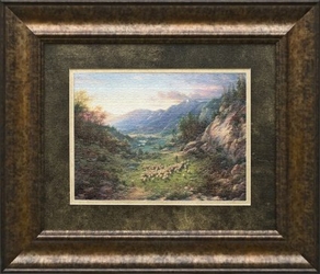 The Good Shepherd by Larry Dyke - Framed Christian Art