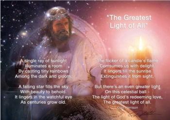 The Greatest Light Of All by Danny Hahlbohm