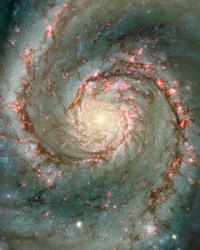 The Heart Of The Whirlpool Galaxy - 2 Options Available