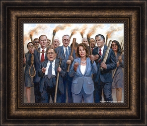 The Impeachment Mob by Jon McNaughton