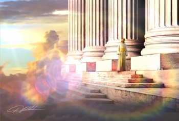 The King Awaits by Danny Hahlbohm - Unframed Christian Art
