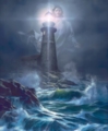 The Lord Is My Light by Danny Hahlbohm - Unframed Christian Art