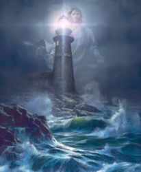 The Lord Is My Light by Danny Hahlbohm - Unframed Christian Art