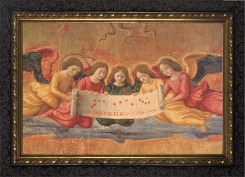 The Nativity(Detail of Angels) by Ghirlandaio - 2 Framed Options