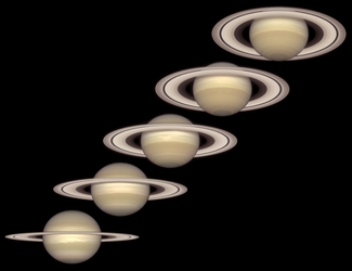 The Planet Saturn From 1996-2000