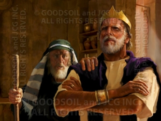 The Prophet Samuel And King Saul - 13 Selections Available