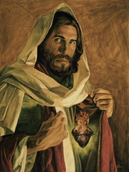 The Sacred Heart of Jesus by Jason Jenicke - 2 Unframed Options