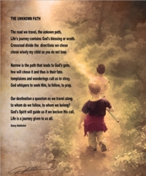 The Unknown Path by Danny Hahlbohm - Unframed Christian Art