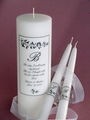 LOVEBIRDS POEMA WEDDING UNITY CANDLES