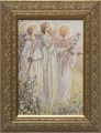 Three Angels by M. C. Barker - Framed Christian Art