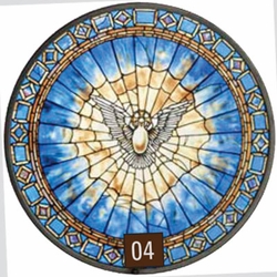 Tiffany - The Holy Spirit Stained Glass Artwork