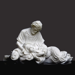 Tranquility Christian Art Sculpture by Timothy P. Schmalz