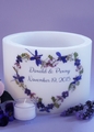 Violet Bouquet Heart Lantern - 2 Sizes Available