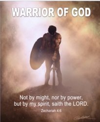 Warrior Of God by Danny Hahlbohm - Unframed Christian Art
