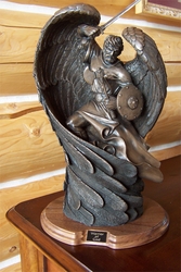 Warrior of God by Mark Patrick - Christian Art Sculpture
