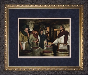Wedding at Cana by Jason Jenicke - 2 Matted & Framed Options