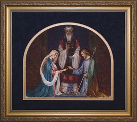 Wedding of Joseph & Mary - 3 Framed Options