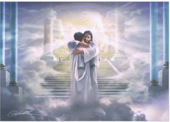 Welcome My Child by Danny Hahlbohm - Unframed Christian Art
