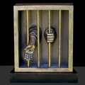 When I Was I Prison Christian Sculpture by Timothy P. Schmalz