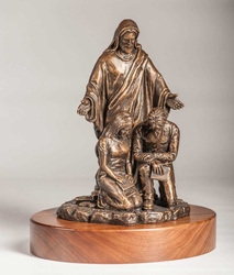 With You Always (Couple) by Mark Patrick - Christian Art Sculpture