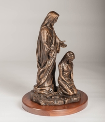 With You Always (Female) by Mark Patrick - Christian Art Sculpture