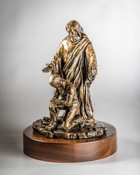With You Always (Male) by Mark Patrick - Christian Art Sculpture