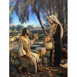 Woman At The Well by Nathan Greene - 2 Sizes Available