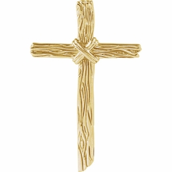 Woodgrain Cross Pendant - 6 Options Available