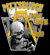 Pittsburgh Zombie Capital of the World Bridge Horde Women's T-Shirt- SOLD OUT