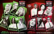 NIGHT OF THE LIVING DEAD Retro Stickers Set of 12