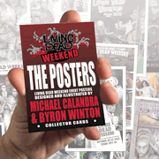 Living Dead Weekend Event Posters Trading Card Set