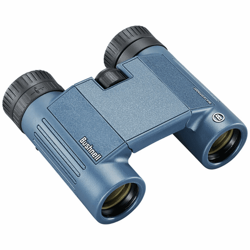 Bushnell 8X25MM H2O Binocular - Dark Blue Roof WP/FP Twist Up Eyecups
