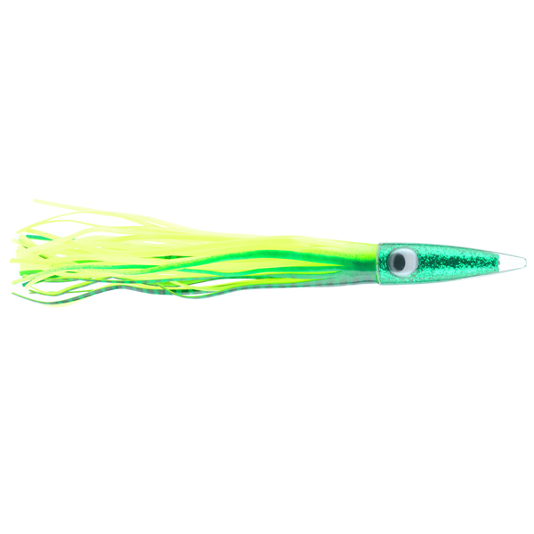 fish whacker lure Mini White #6 Wisconsin guide Wayne Gutsch theres just something about this lure that muskies cant resist C&H Lures - Wahoo Whacker