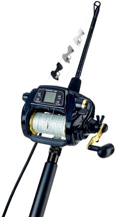Daiwa Tanacom 1000 Ready to Fish Kite Reel Kit