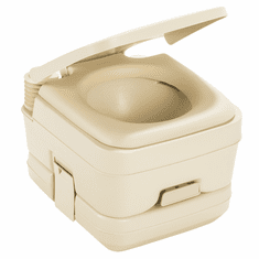 Dometic 962 Portable Toilet - 2.5 Gallon - Parchment